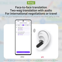 Sirexa HTC NE20 6.0 Bluetooth AI Translator Earbuds